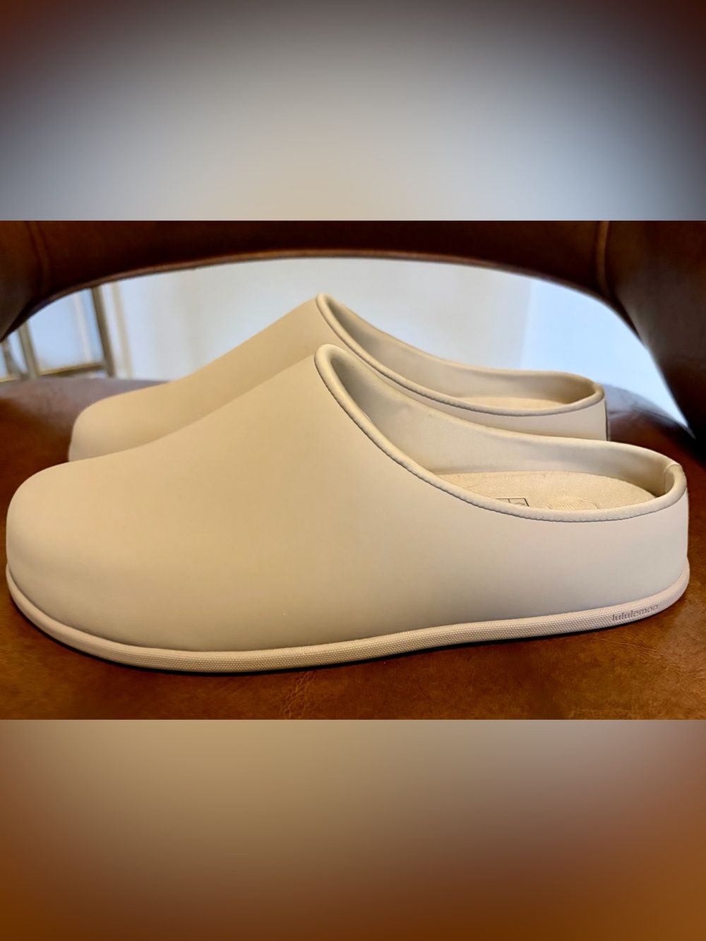 Lululemon Swayday Mules Nutmeg Brown Slip On Shoes Womens Size 7.5 New with Box